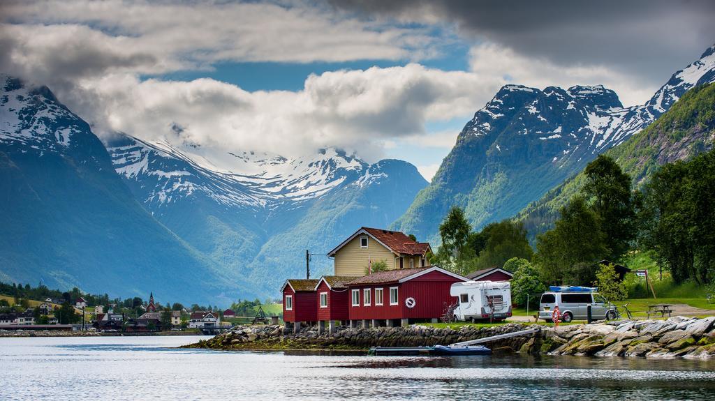 Nesset Fjordcamping Olden Esterno foto