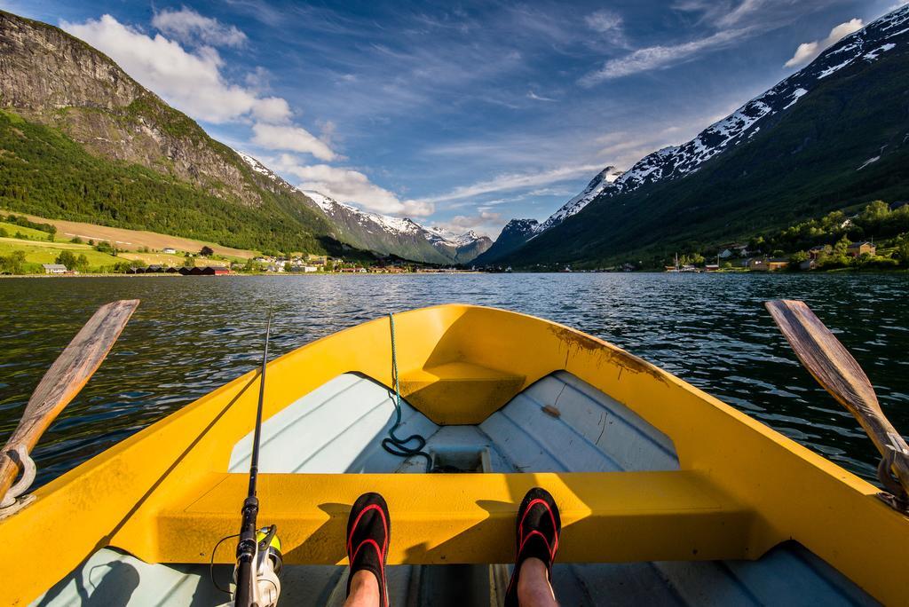 Nesset Fjordcamping Olden Esterno foto