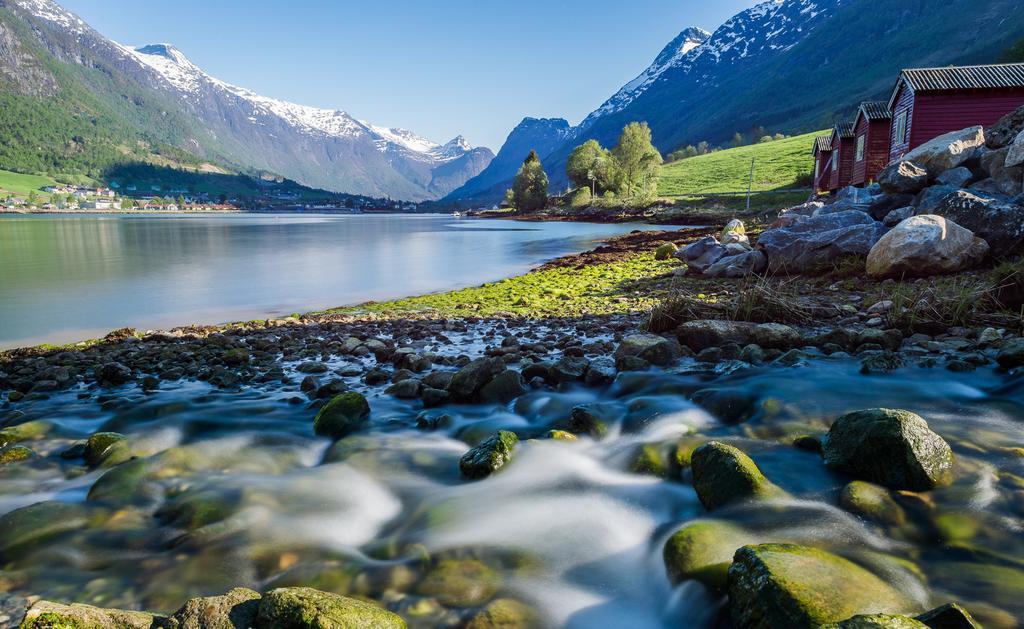Nesset Fjordcamping Olden Esterno foto