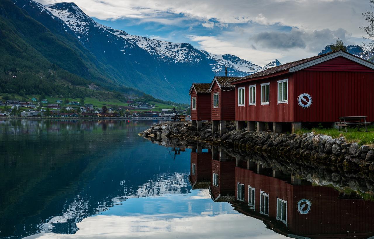 Nesset Fjordcamping Olden Esterno foto